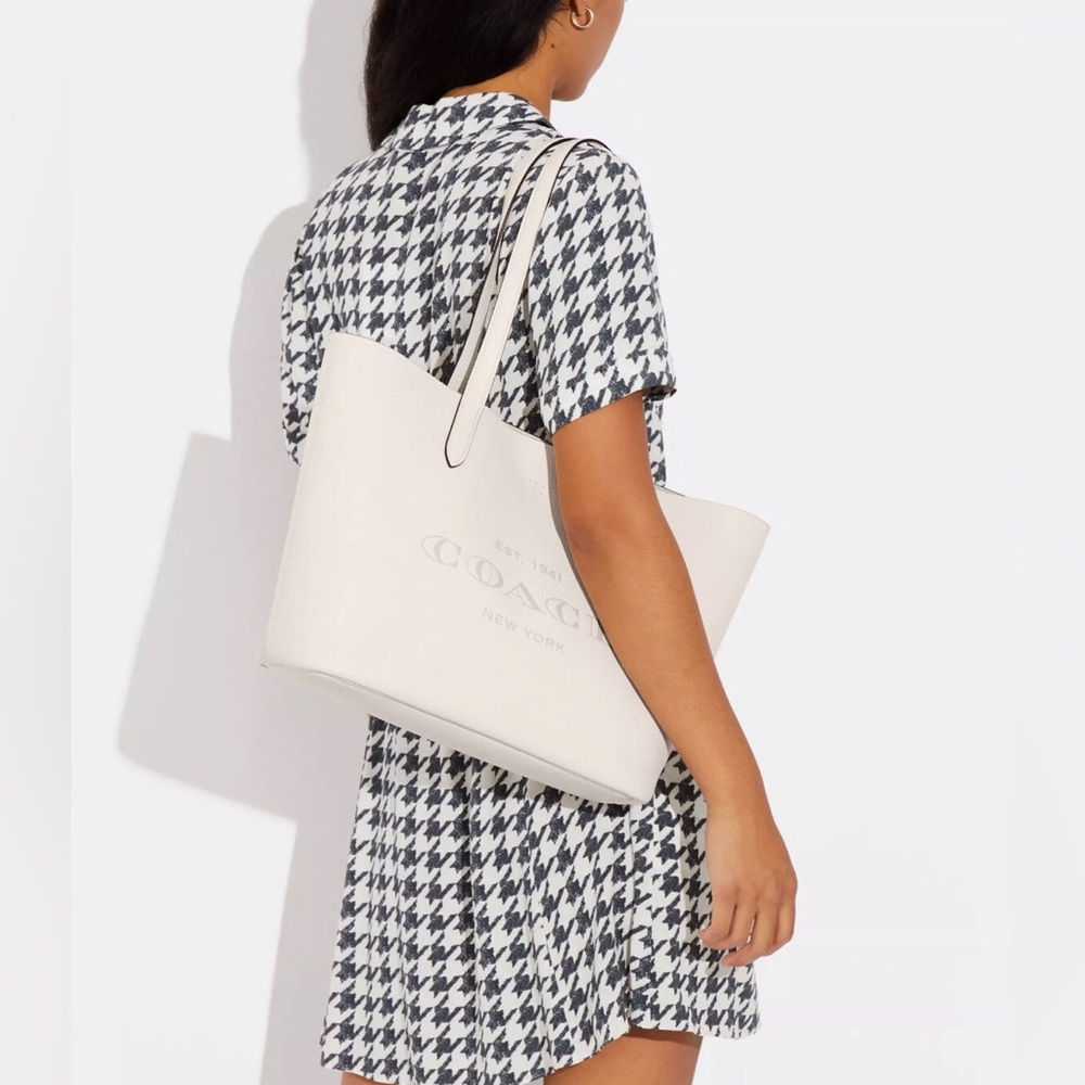 Coach Cameron Leather Tote Bag